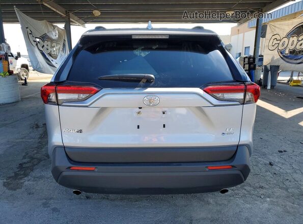 JTMMWRFV1SD350336 2025 TOYOTA RAV4 Silver Widok z tyłu