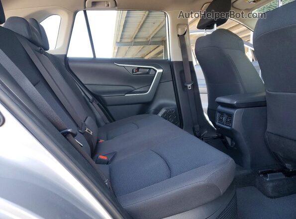 JTMMWRFV1SD350336 2025 TOYOTA RAV4 Silver Widok tylnych siedzeń