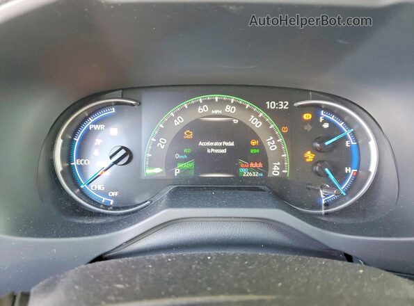 JTMMWRFV1SD350336 2025 TOYOTA RAV4 Silver Widok zestawu wskaźników