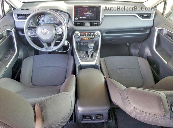 JTMMWRFV1SD350336 2025 TOYOTA RAV4 Silver Widok deski rozdzielczej