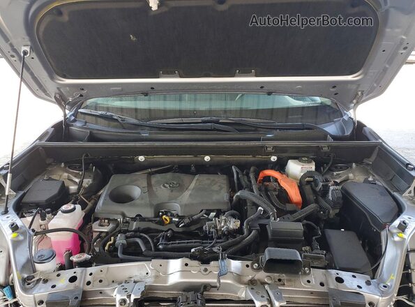 JTMMWRFV1SD350336 2025 TOYOTA RAV4 Silver Widok wnętrza z tyłu