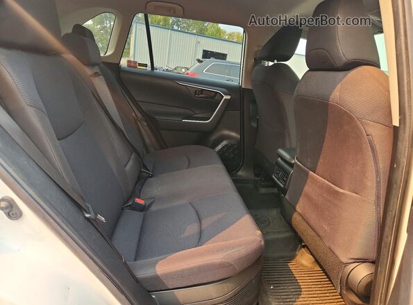 JTMMWRFV2ND150022 2022 TOYOTA RAV4 White უკანა სალონის ხედი
