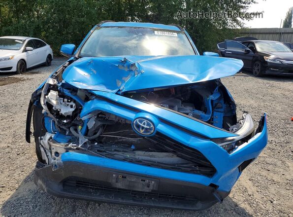 JTMMWRFV4KD011568 2019 TOYOTA RAV4 Blue Widok z przodu