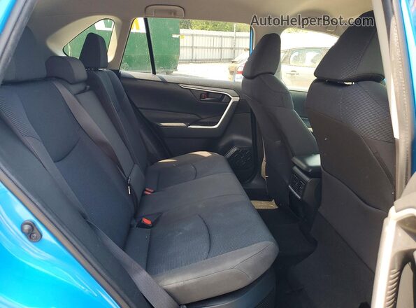JTMMWRFV4KD011568 2019 TOYOTA RAV4 Blue Widok wnętrza z tyłu