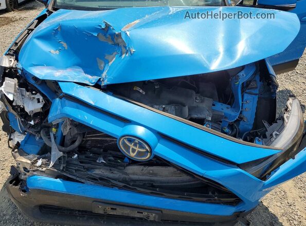 JTMMWRFV4KD011568 2019 TOYOTA RAV4 Blue Widok komory silnika
