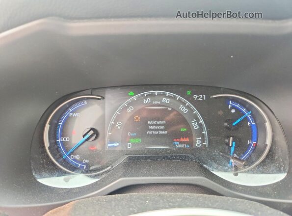 JTMMWRFV4SD308517 2025 TOYOTA RAV4 Silver Instrument cluster view