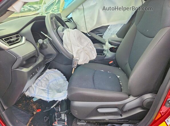 JTMMWRFV5SD300555 2025 TOYOTA RAV4 Красный Вид салона спереди