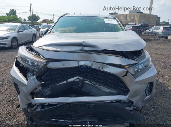 JTMMWRFV6KD030848 2019 TOYOTA RAV4 HYBRID Silver Vista del cuadro de instrumentos