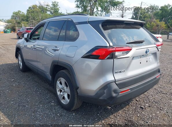 JTMMWRFV6KD030848 2019 TOYOTA RAV4 HYBRID Silver Trasero izquierdo