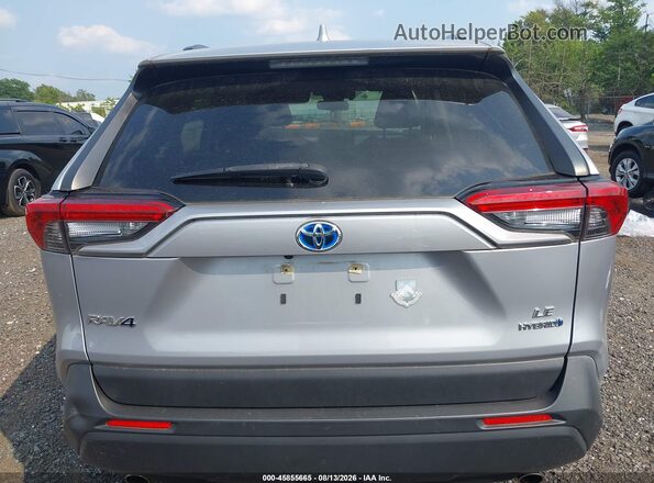 JTMMWRFV6KD030848 2019 TOYOTA RAV4 HYBRID Silver 