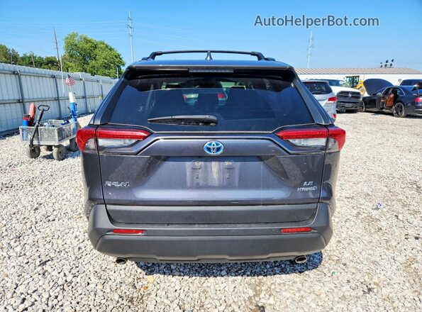 JTMMWRFV6KD032437 2019 TOYOTA RAV4 Gray უკანა ხედი