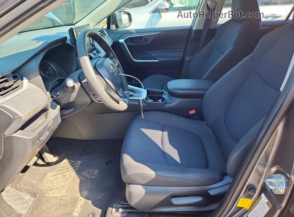 JTMMWRFV6KD032437 2019 TOYOTA RAV4 Gray წინა სალონის ხედი