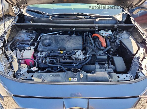 JTMMWRFV6KD032437 2019 TOYOTA RAV4 Gray ძრავის განყოფილების ხედი