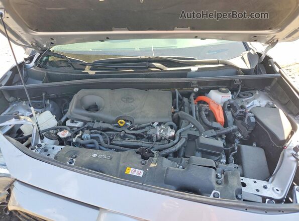 JTMMWRFV6PD186105 2023 TOYOTA RAV4 Silver Widok komory silnika