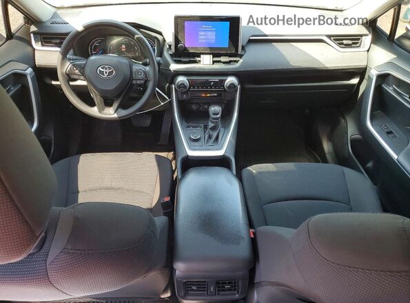 JTMMWRFV6RD216092 2024 TOYOTA RAV4 Black Widok deski rozdzielczej