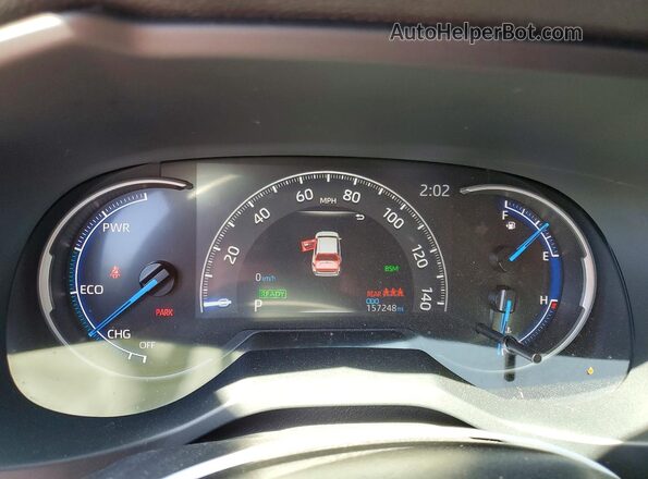 JTMMWRFV6RD216092 2024 TOYOTA RAV4 Black Widok zestawu wskaźników