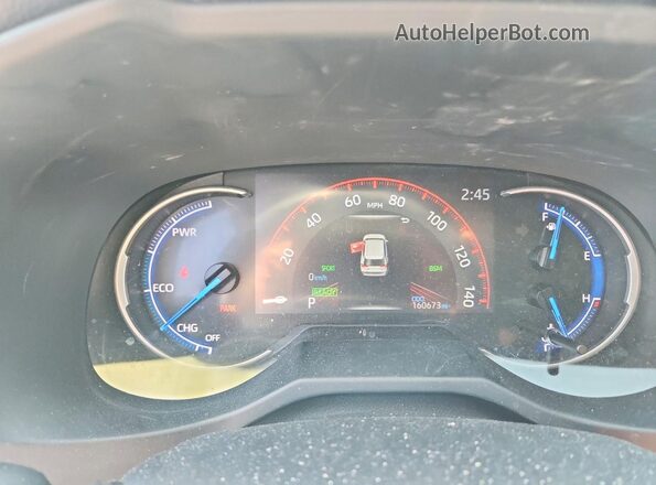 JTMMWRFV6RD244541 2024 TOYOTA RAV4 White ხელსაწყოთა პანელის ხედი