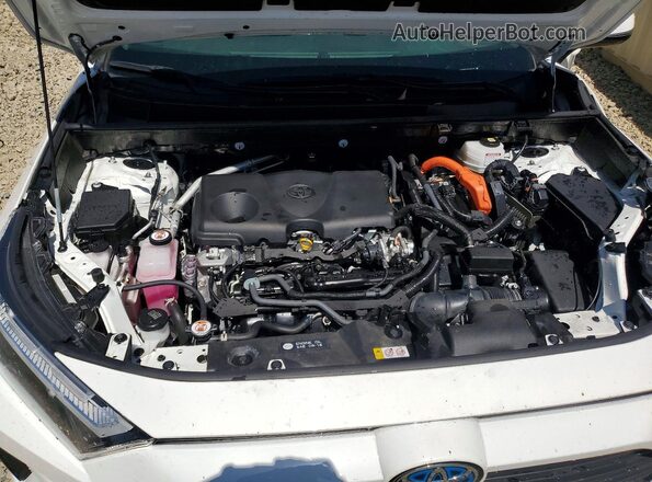 JTMMWRFV6RD244541 2024 TOYOTA RAV4 White ძრავის განყოფილების ხედი