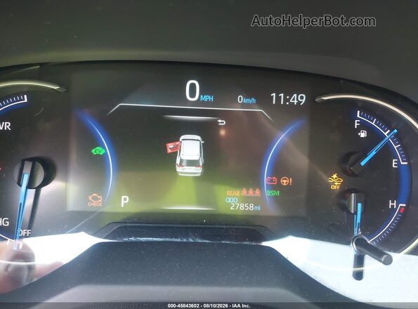 JTMMWRFV6SD294863 2025 TOYOTA RAV4 HYBRID Белый Вид задних сидений