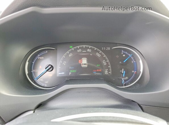 JTMMWRFV6SD334777 2025 TOYOTA RAV4 Gray ხელსაწყოთა პანელის ხედი