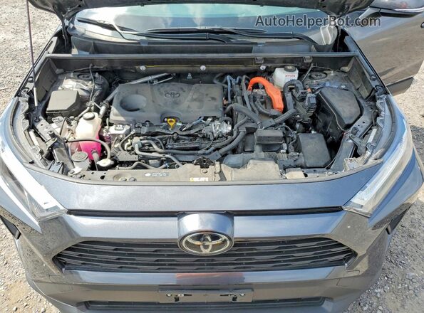 JTMMWRFV6SD334777 2025 TOYOTA RAV4 Gray ძრავის განყოფილების ხედი