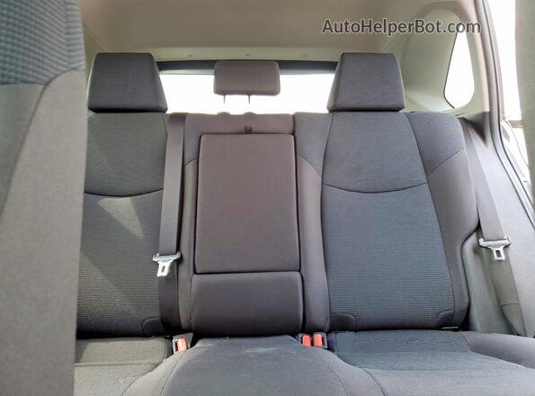 JTMMWRFV6SD334777 2025 TOYOTA RAV4 Gray უკანა სავარძლების ხედი