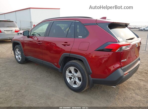 JTMMWRFV9KD009508 2019 TOYOTA RAV4 Red Հետևի ձախ
