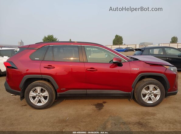 JTMMWRFV9KD009508 2019 TOYOTA RAV4 Red Սալոնի հետևի տեսք