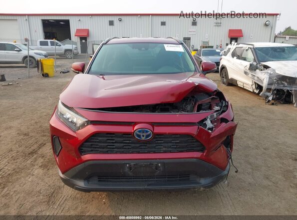 JTMMWRFV9KD009508 2019 TOYOTA RAV4 Red Սարքավորումների վահանակի տեսք