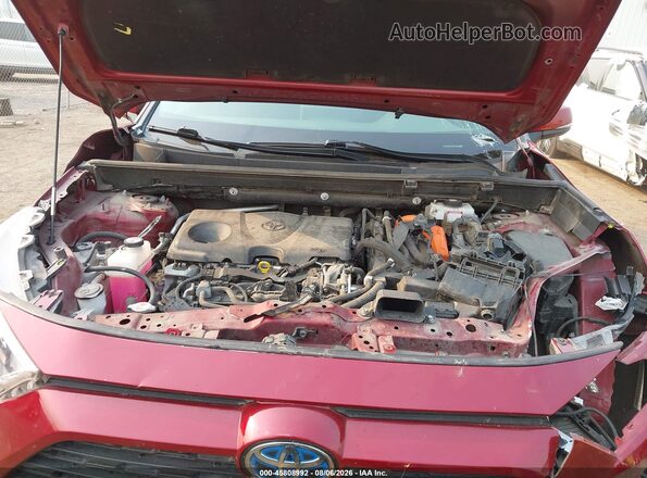 JTMMWRFV9KD009508 2019 TOYOTA RAV4 Red Հետևի տեսք
