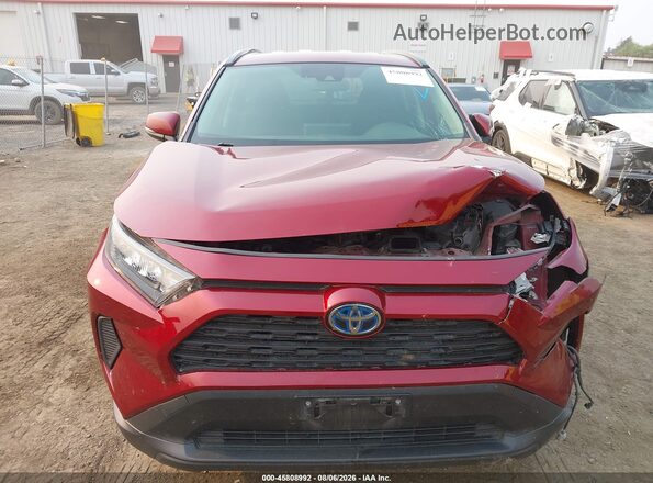 JTMMWRFV9KD009508 2019 TOYOTA RAV4 Red Դիմացի տեսք