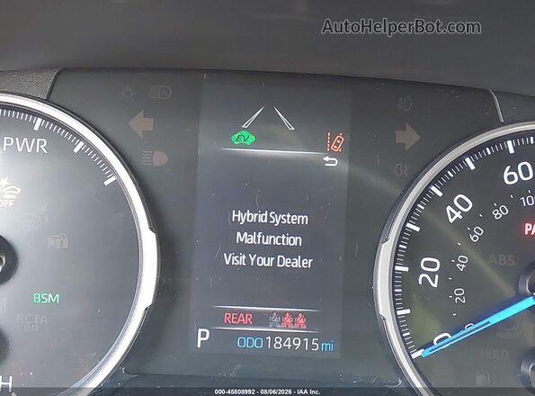 JTMMWRFV9KD009508 2019 TOYOTA RAV4 Red 