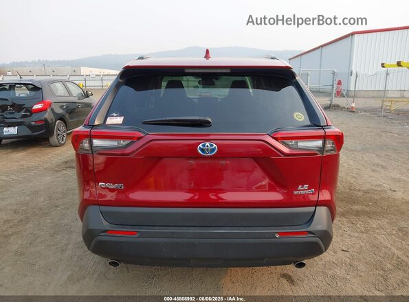 JTMMWRFV9KD009508 2019 TOYOTA RAV4 Red 