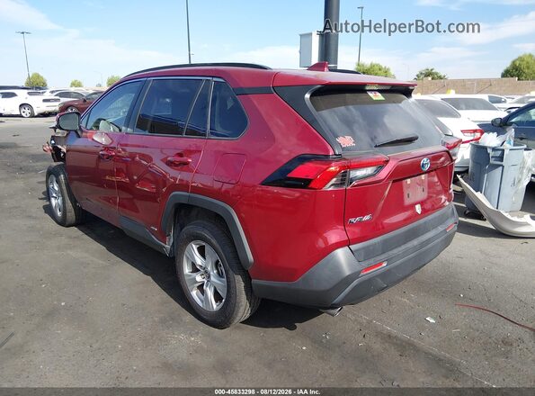 JTMMWRFVXMD124721 2021 TOYOTA RAV4 HYBRID Burgundy Հետևի ձախ