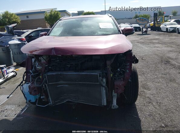 JTMMWRFVXMD124721 2021 TOYOTA RAV4 HYBRID Burgundy Դիմացի տեսք