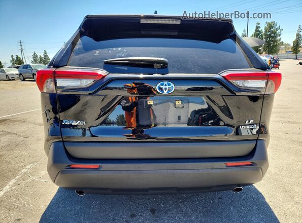 JTMMWRFVXND146025 2022 TOYOTA RAV4 Черный Вид сзади