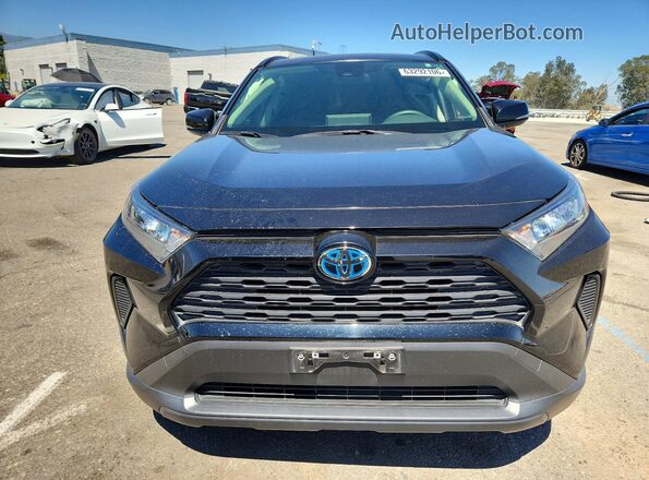JTMMWRFVXND146025 2022 TOYOTA RAV4 Черный Вид спереди