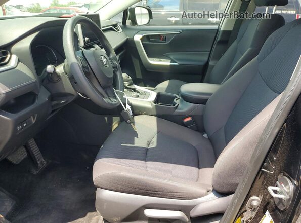JTMMWRFVXPD170635 2023 TOYOTA RAV4 Черный Вид салона спереди