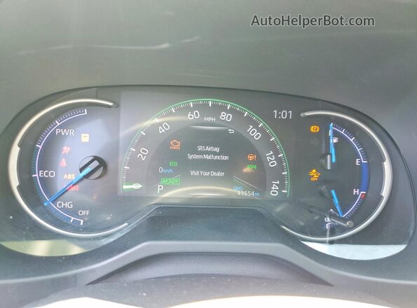 JTMMWRFVXPD170635 2023 TOYOTA RAV4 Черный Вид щитка приборов