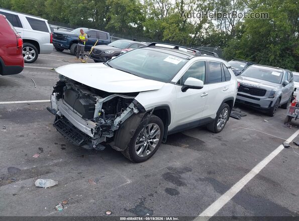 JTMN1RFV0KD518230 2019 TOYOTA RAV4 White Передня ліва чверть