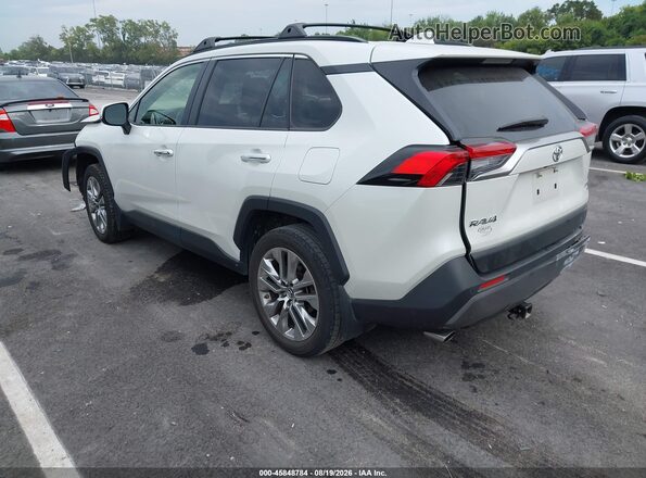 JTMN1RFV0KD518230 2019 TOYOTA RAV4 White Задня ліва чверть