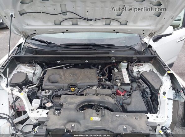 JTMN1RFV0KD518230 2019 TOYOTA RAV4 White Вид ззаду