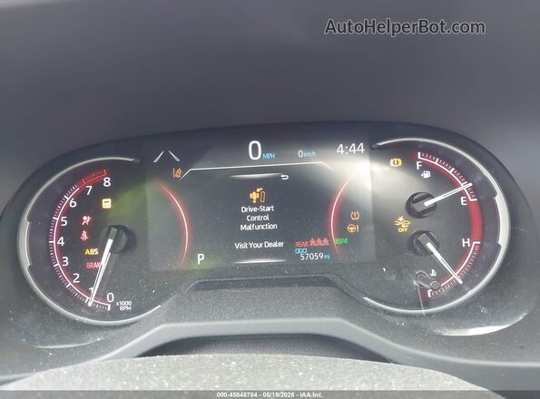 JTMN1RFV0KD518230 2019 TOYOTA RAV4 White Вид задніх сидінь