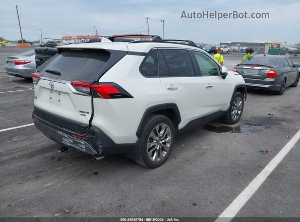 JTMN1RFV0KD518230 2019 TOYOTA RAV4 White Задня права чверть
