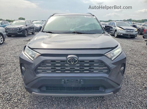 JTMN1RFV0LJ035887 2020 TOYOTA RAV4 Gray Vista de los asientos traseros