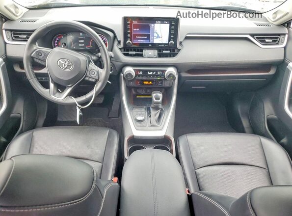 JTMN1RFV1LD526516 2020 TOYOTA RAV4 Gray Dashboard view