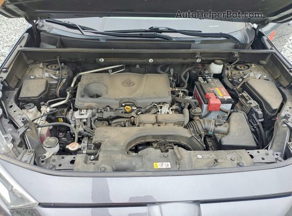 JTMN1RFV1LD526516 2020 TOYOTA RAV4 Gray Engine compartment view