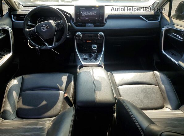 JTMN1RFV3KD514253 2019 TOYOTA RAV4 Black Առջևի վահանակի տեսք