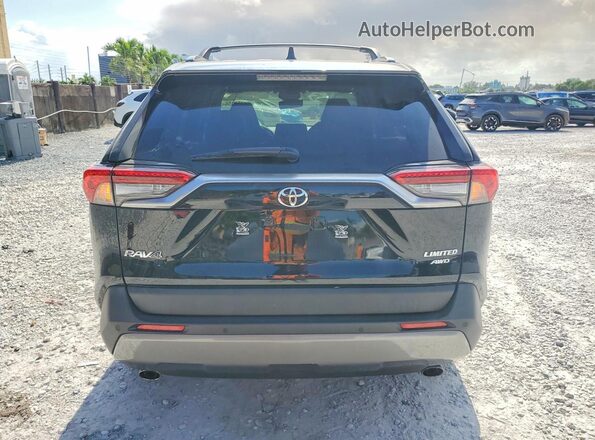 JTMN1RFV3KD514253 2019 TOYOTA RAV4 Black Հետևի տեսք