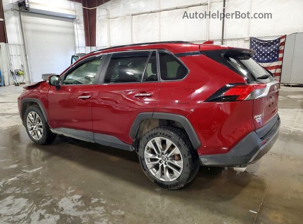 JTMN1RFV3LJ035768 2020 TOYOTA RAV4 Maroon Rear left